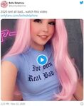 Belle Delphine's Christmas Day Porn Video Know Your Meme